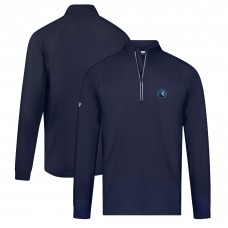 Кофта на короткой молнии Minnesota Timberwolves Levelwear Theory Insignia Core - Navy