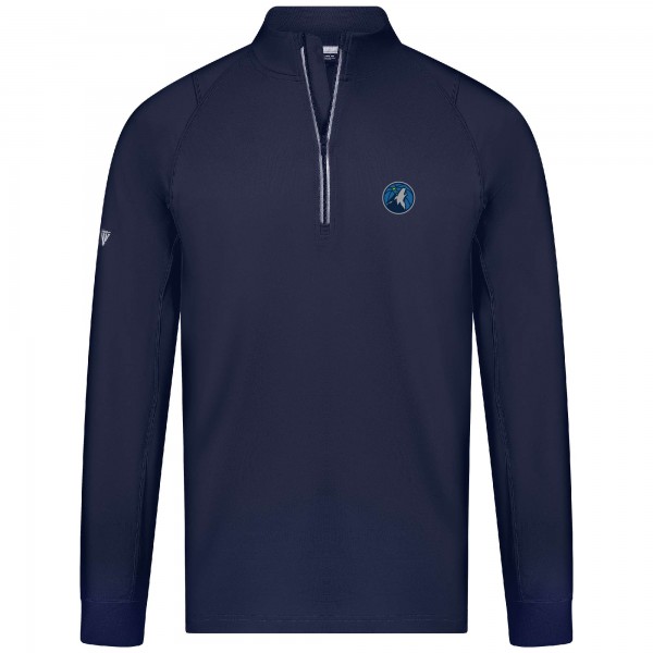 Кофта на короткой молнии Minnesota Timberwolves Levelwear Theory Insignia Core - Navy