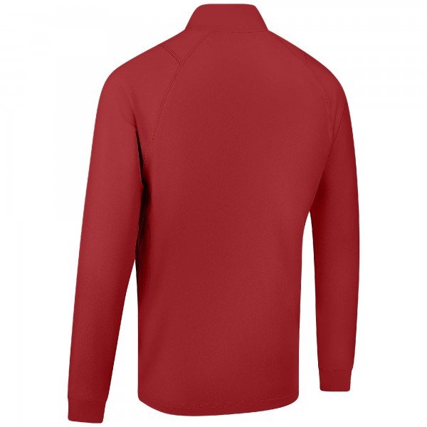 Кофта на короткой молнии Atlanta Hawks Levelwear Theory Insignia Core - Red