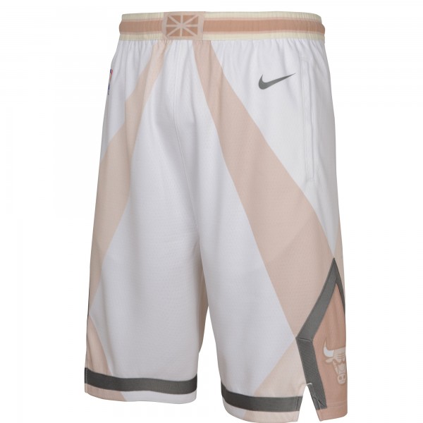 Шорты Youth Chicago Bulls Nike White 2024/25 City Edition Swingman Performance