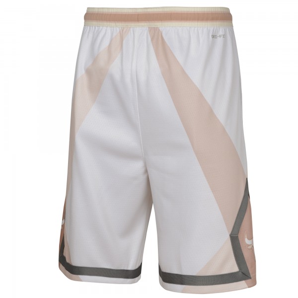 Шорты Youth Chicago Bulls Nike White 2024/25 City Edition Swingman Performance