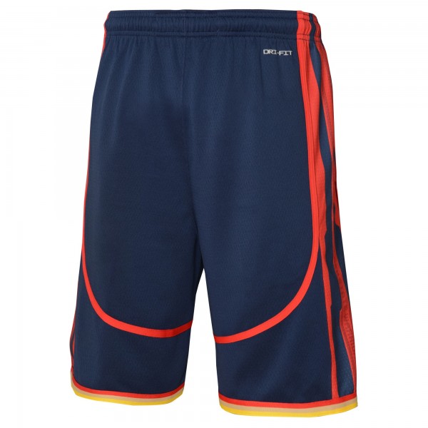 Шорты Golden State Warriors Nike Youth 2024/25 City Edition Swingman Performance - Navy