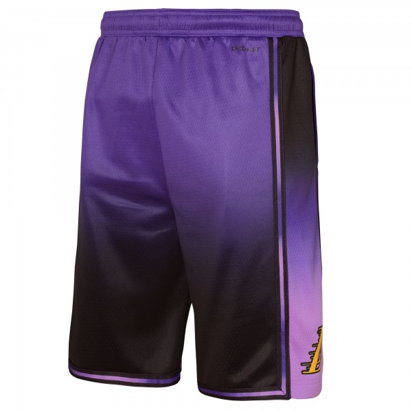 Шорты Los Angeles Lakers Nike Youth 2024/25 City Edition Swingman Performance - Purple