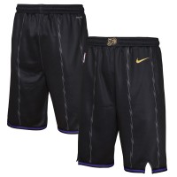 Подростковая Toronto Raptors Nike Black 2024/25 City Edition Swingman Performance Shorts