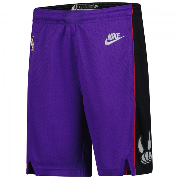 Подростковая Toronto Raptors Nike Purple 2024/25 City Edition Swingman Performance Shorts