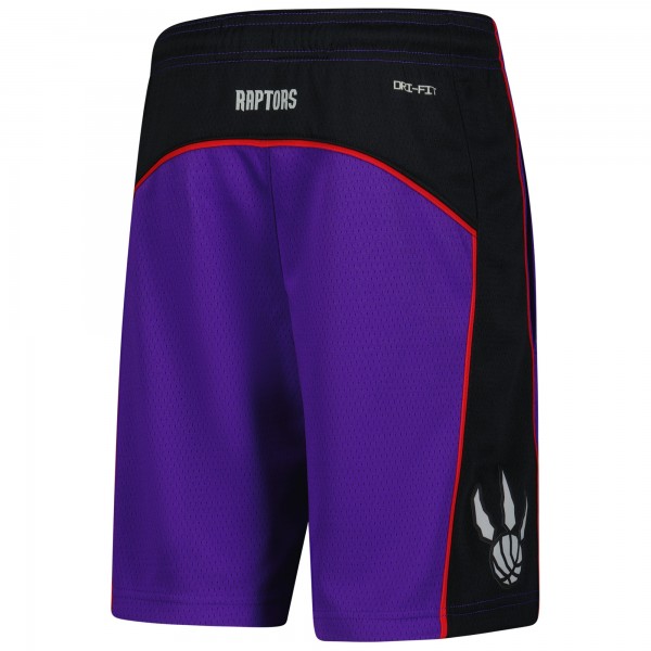 Подростковая Toronto Raptors Nike Purple 2024/25 City Edition Swingman Performance Shorts