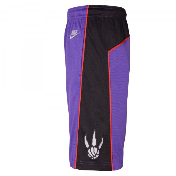 Подростковая Toronto Raptors Nike Purple 2024/25 City Edition Swingman Performance Shorts