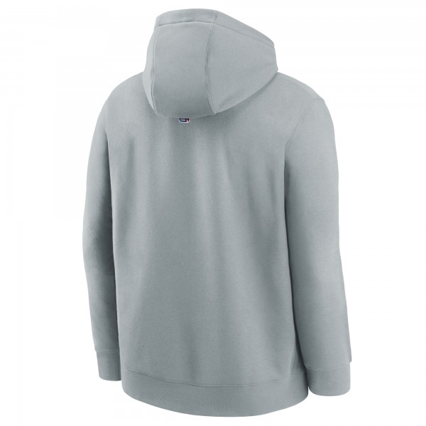 Толстовка Youth Brooklyn Nets Nike Silver 2024/25 City Edition Club Fleece