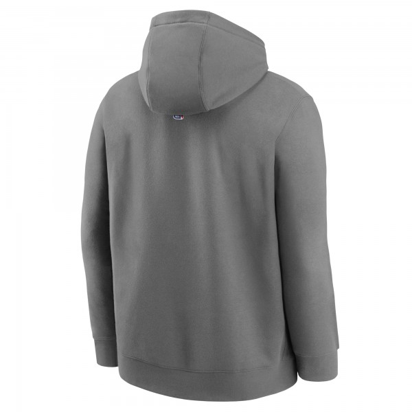 Толстовка Youth Chicago Bulls Nike Steel 2024/25 City Edition Club Fleece