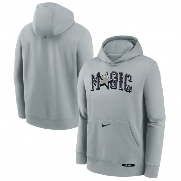 Толстовка Подростковая Orlando Magic Nike Silver 2024/25 City Edition Club Fleece