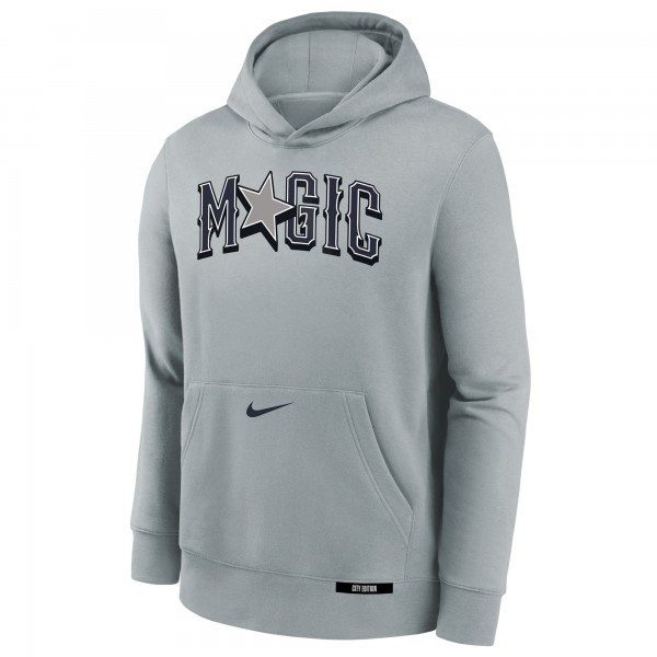 Толстовка Подростковая Orlando Magic Nike Silver 2024/25 City Edition Club Fleece