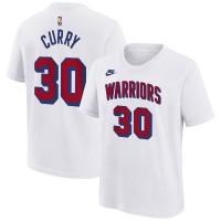 Футболка Stephen Curry Golden State Warriors Nike Youth Classic Edition Name & Number - White
