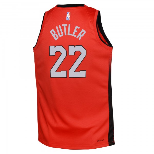 Игровая джерси Youth Miami Heat Jimmy Butler Nike Red 2024/25 - City Edition