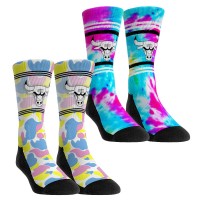 Две пары носков Unisex Chicago Bulls Rock Em Socks Easter Ink