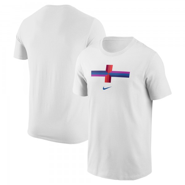 England National Team Nike Localized Core Cotton T-Shirt - White