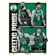 Boston Celtics Celtic Pride 18 x 24 Serigraph Limited Edition Art Print