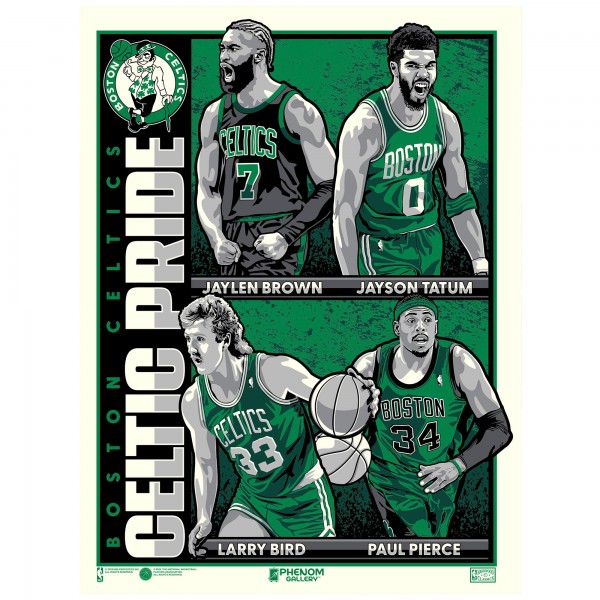 Boston Celtics Celtic Pride 18 x 24 Serigraph Limited Edition Art Print