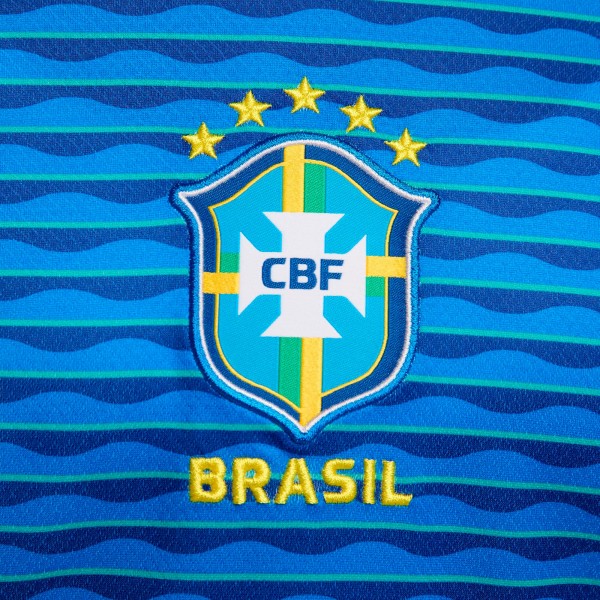 Джерси Neymar Jr. Brazil National Team Nike Wo2024 Away Stadium Replica Player – Blue