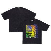 Golden State Warriors New Era Black Sport Classics Enzyme Washed T-Shirt