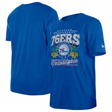 Philadelphia 76ers New Era Royal Sport Classics T-Shirt