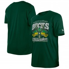 Футболка Milwaukee Bucks New Era Sport Classics - Hunter Green