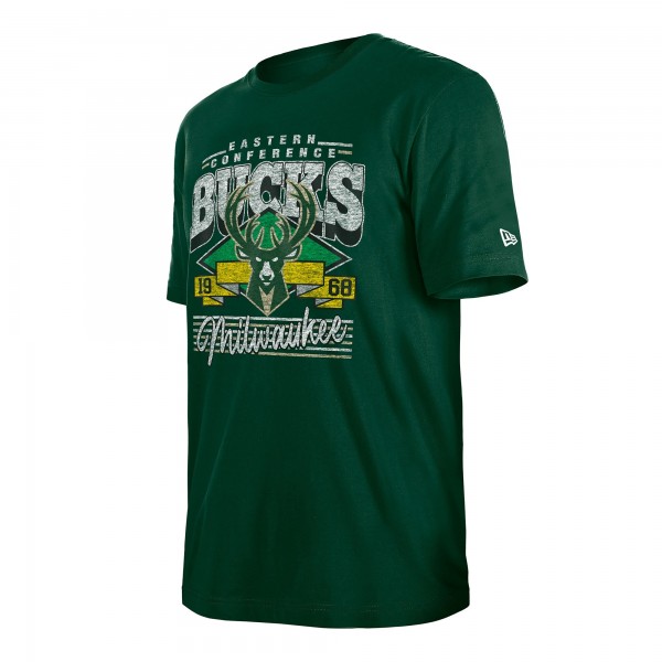 Футболка Milwaukee Bucks New Era Sport Classics - Hunter Green