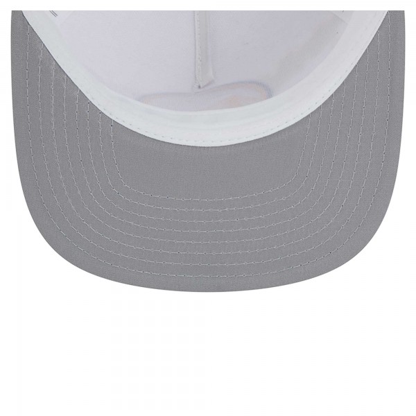 Бейсболка Golden State Warriors New Era Dip-Dye 9FIFTY A-Frame Trucker - White/Royal