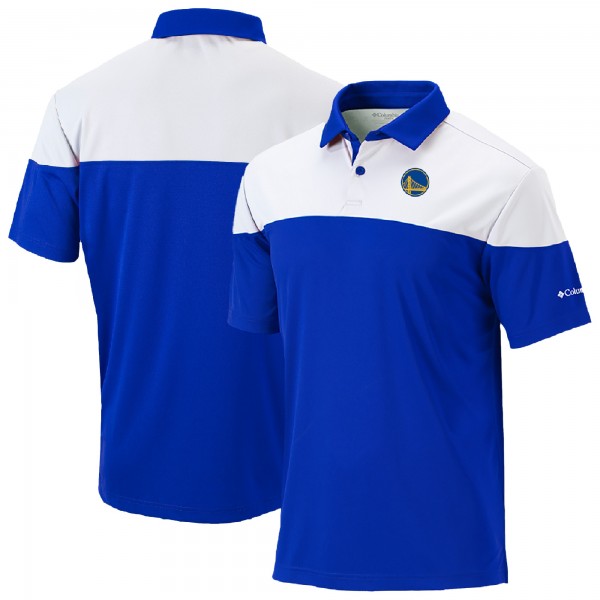 Golden State Warriors Columbia Blue Omni-Wick Best Ball Polo