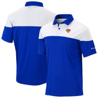 New York Knicks Columbia Blue Omni-Wick Best Ball Polo