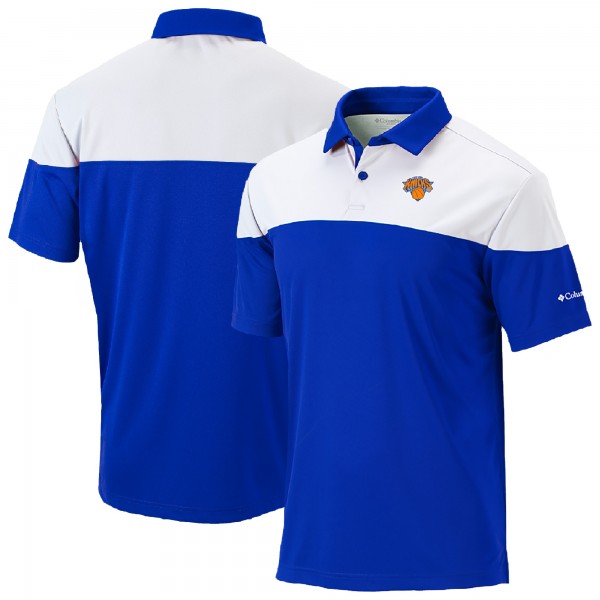 New York Knicks Columbia Blue Omni-Wick Best Ball Polo