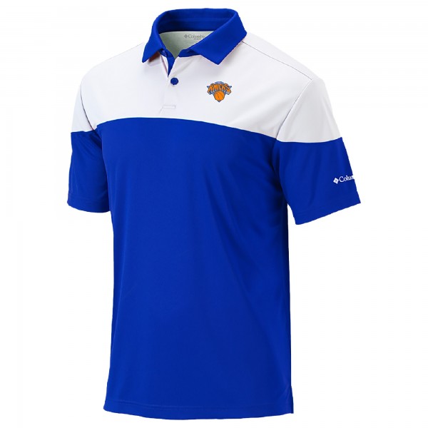 New York Knicks Columbia Blue Omni-Wick Best Ball Polo