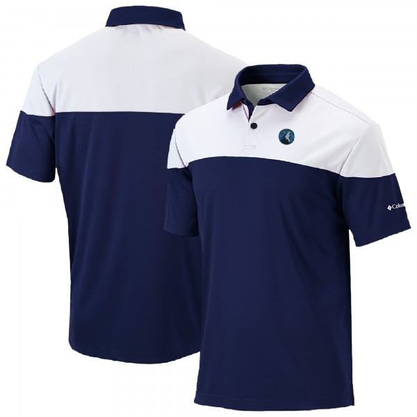 Поло Minnesota Timberwolves Columbia Omni-Wick Best Ball - Navy