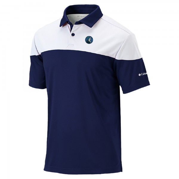 Поло Minnesota Timberwolves Columbia Omni-Wick Best Ball - Navy