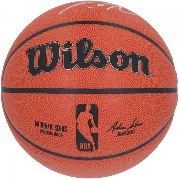 Damian Lillard Milwaukee Bucks Autographed Fanatics Authentic Wilson Authentic Series Indoor/Outdoor Basketball