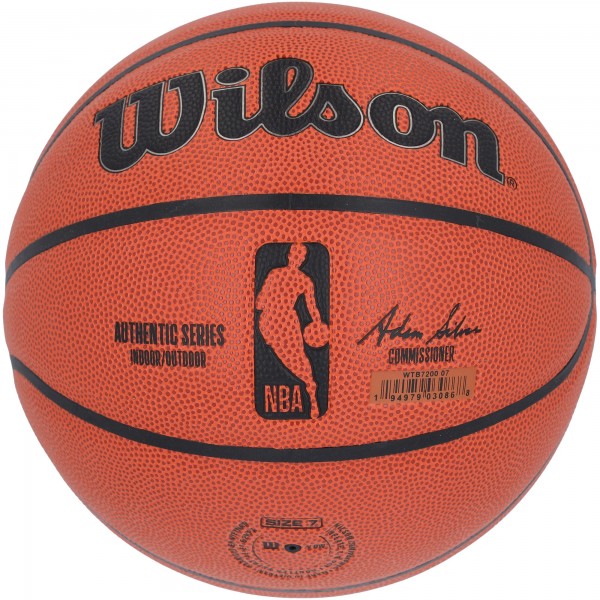 Damian Lillard Milwaukee Bucks Autographed Fanatics Authentic Wilson Authentic Series Indoor/Outdoor Basketball