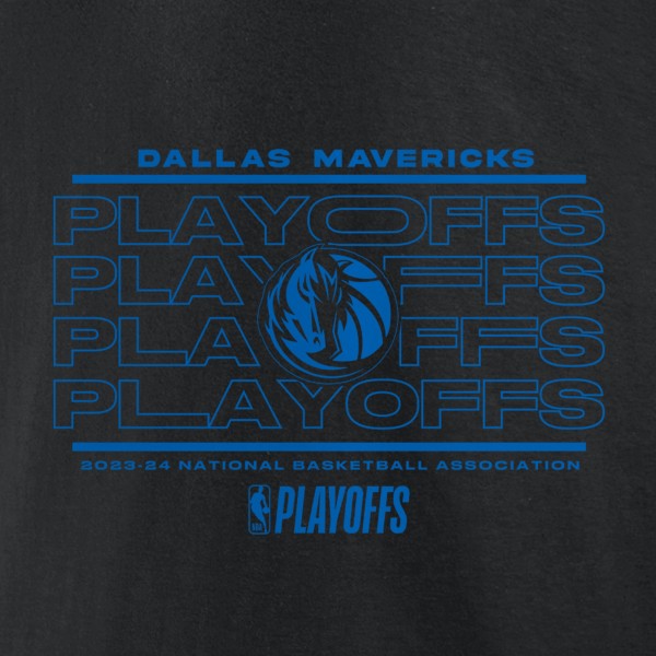 Футболка Dallas Mavericks Fanatics 2024 NBA Playoffs Fast Break Opportunity - Black
