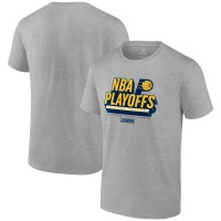 Футболка Indiana Pacers 2024 NBA Playoffs Defensive Stance - Heather Gray