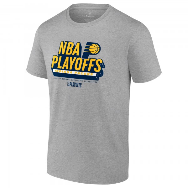 Футболка Indiana Pacers 2024 NBA Playoffs Defensive Stance - Heather Gray