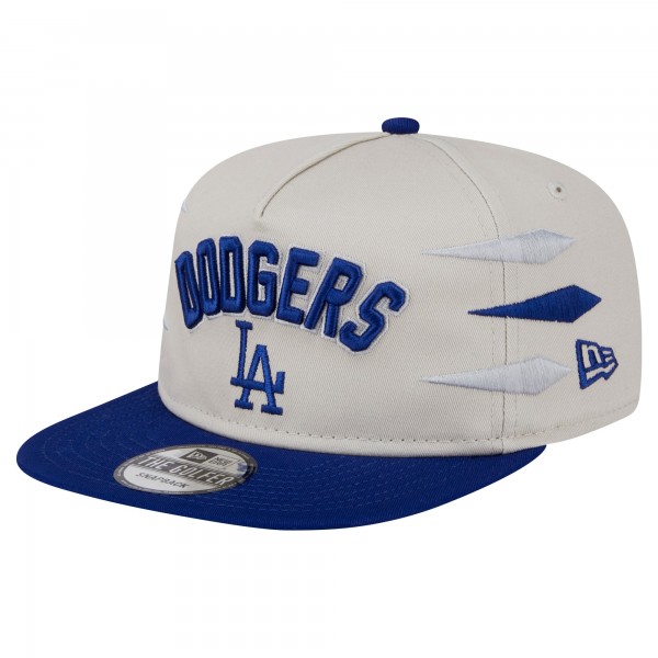 Los Angeles Dodgers New Era Cream Iron Golfer Snapback Hat