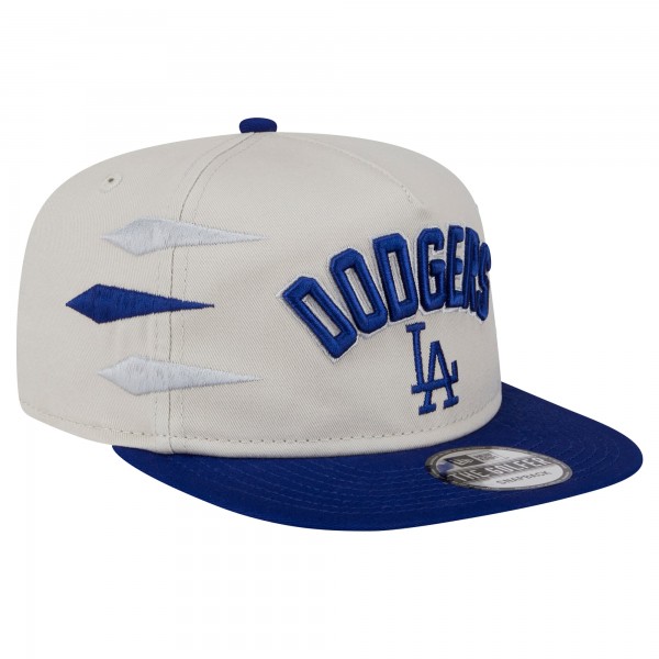 Los Angeles Dodgers New Era Cream Iron Golfer Snapback Hat