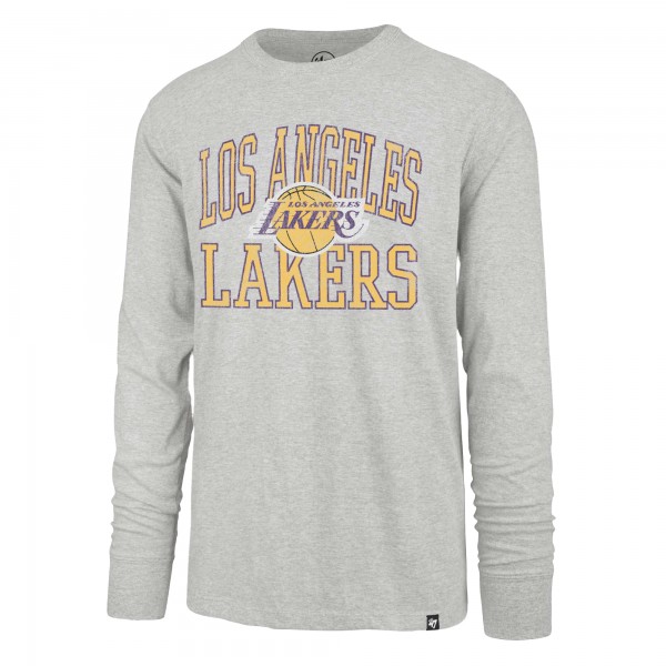 Футболка с длинным рукавом Los Angeles Lakers 47 First Rate Franklin - Gray