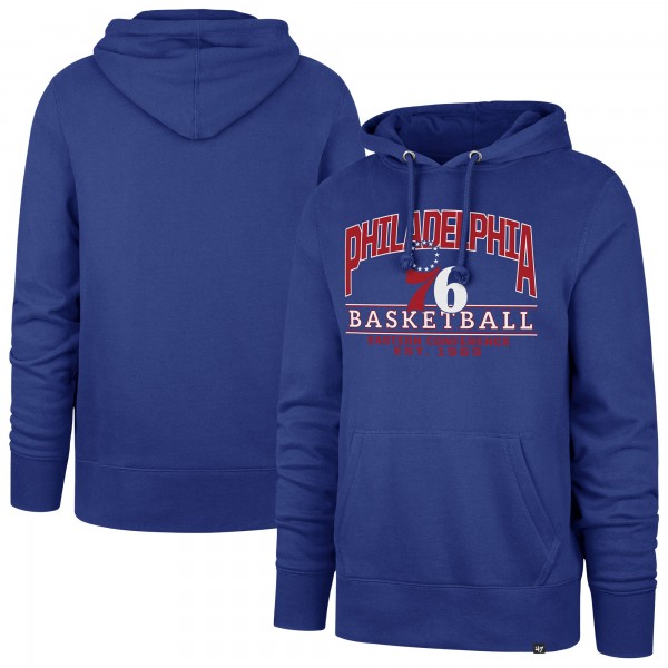 Unisex Philadelphia 76ers 47 Royal Good Call Headline Pullover Hoodie