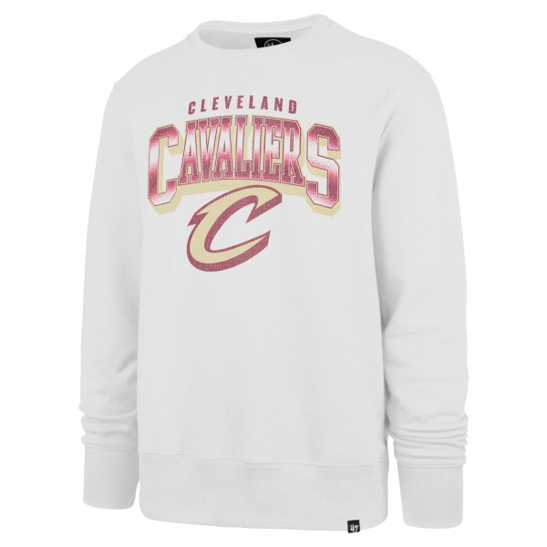 Cleveland Cavaliers 47 White Spotlight Headline Pullover Sweatshirt