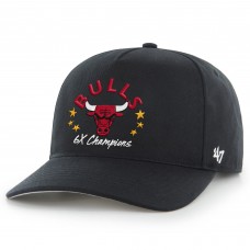 Бейсболка Chicago Bulls 47 Champs Global Star Hitch - Black