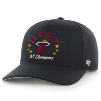 Бейсболка Miami Heat 47 Black Champs Global Star Hitch