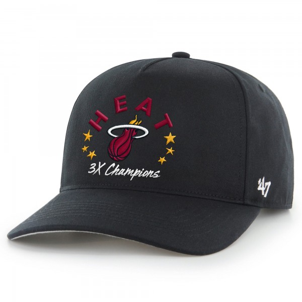 Бейсболка Miami Heat 47 Black Champs Global Star Hitch