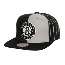 Бейсболка Brooklyn Nets Mitchell & Ness  What The Pinstripe - Black