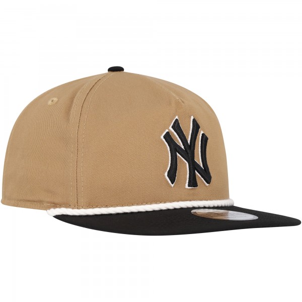 New York Yankees New Era Khaki/Black Golfer Snapback Hat