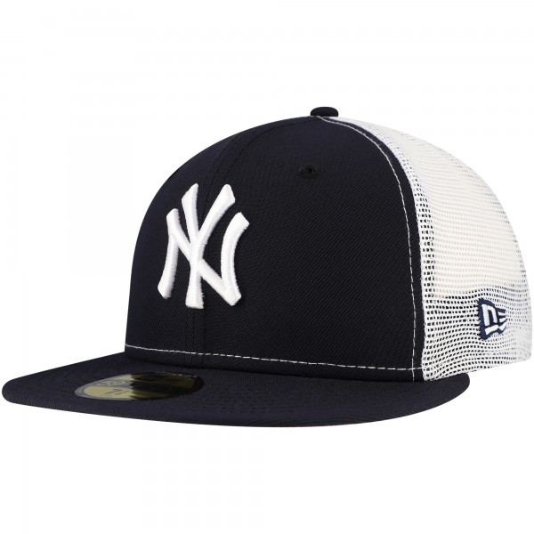 Бейсболка New York Yankees New Era Navy Team Color 59FIFTY Trucker