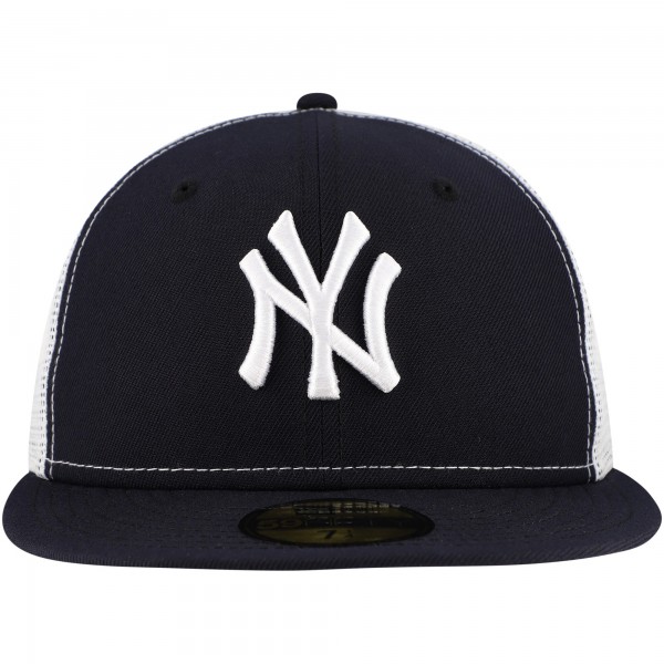 Бейсболка New York Yankees New Era Navy Team Color 59FIFTY Trucker